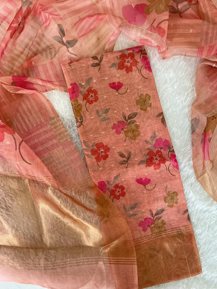 Designer Soft Silk Salwar Materials