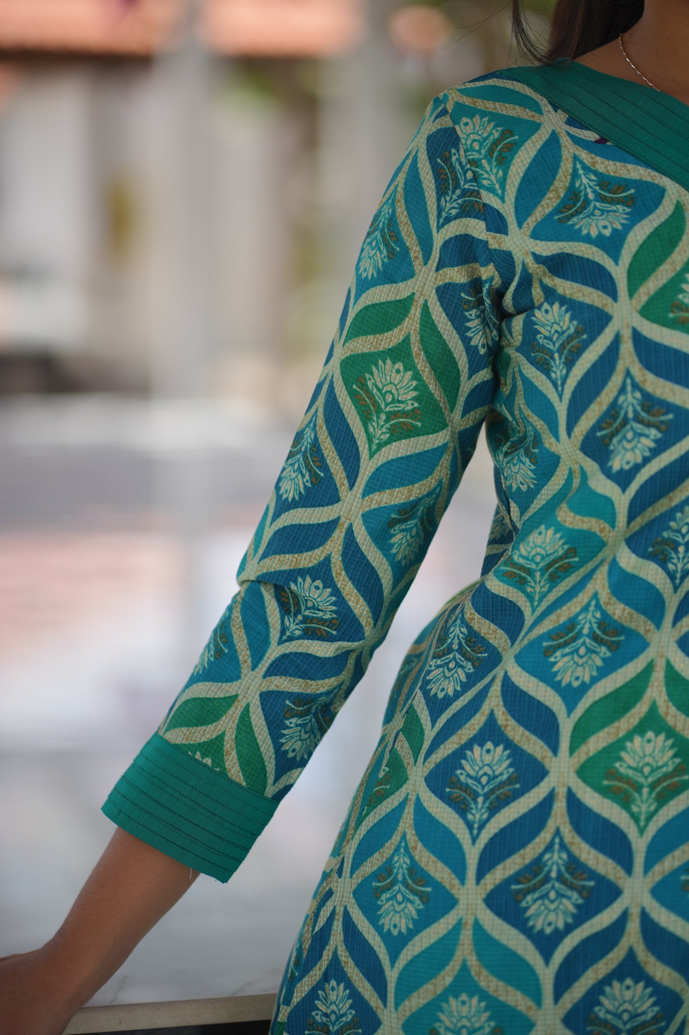 AA108 Blue on Blue Co-Ord Set