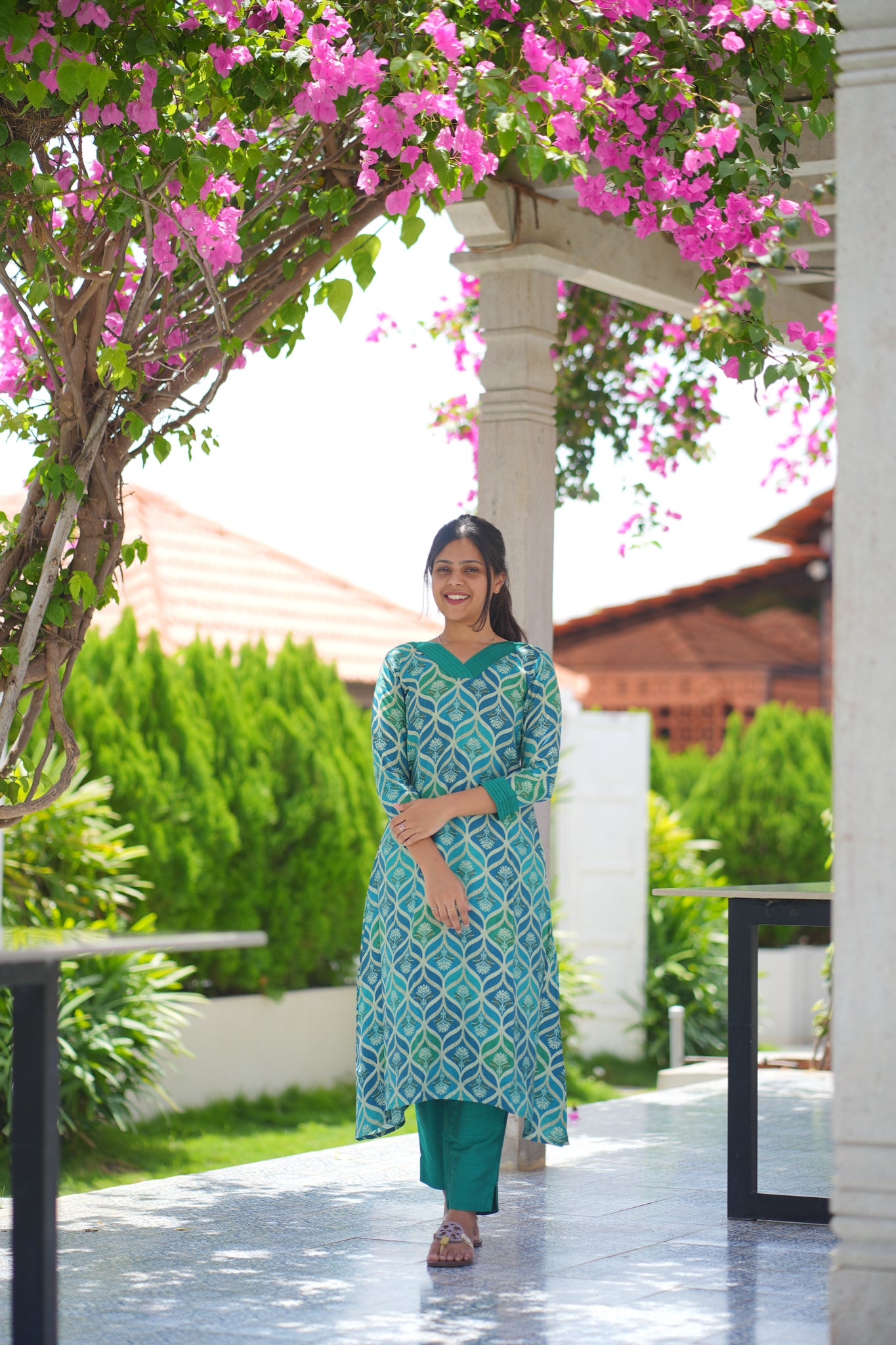 AA108 Blue on Blue Co-Ord Set