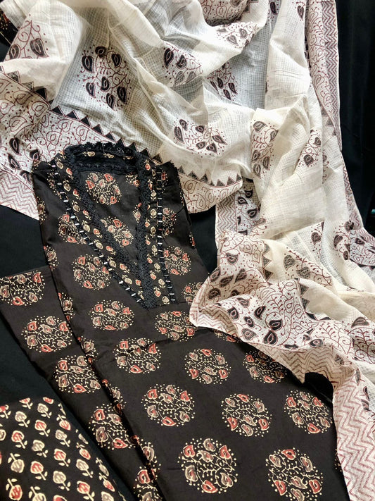 Jaipuri Cotton 3 pc set