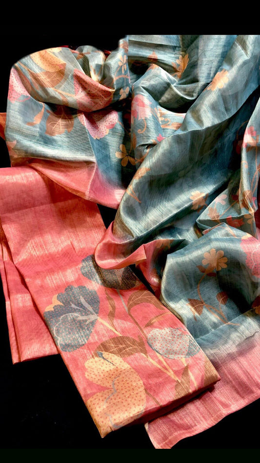 Tissue Silk Salwar Material