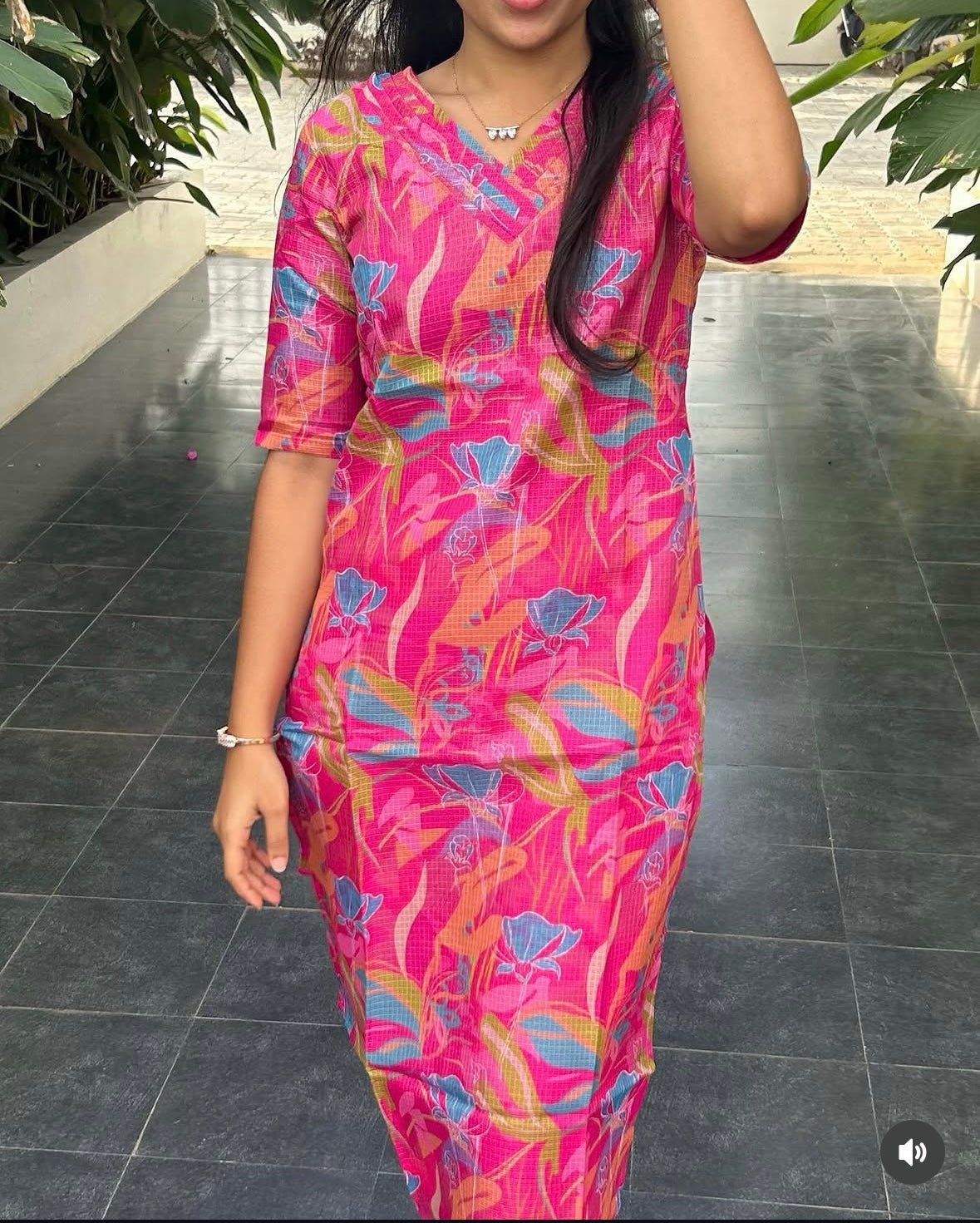 Pink Kota Kurti