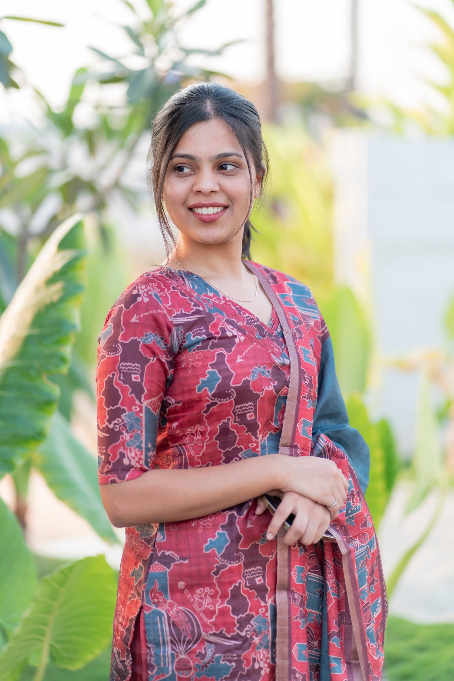 Tussar Silk 3 Piece Set