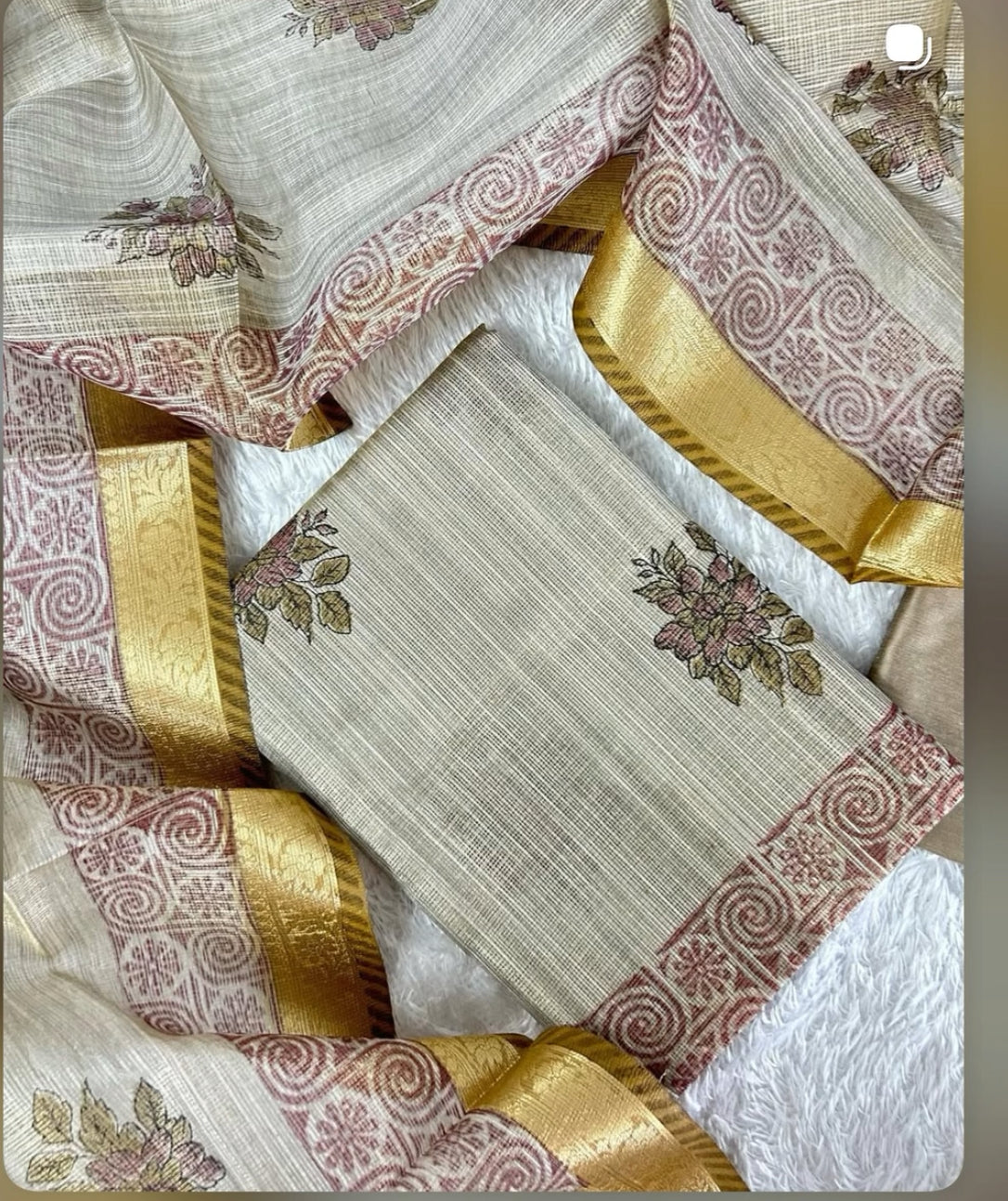 Tissue Silk Salwar Material