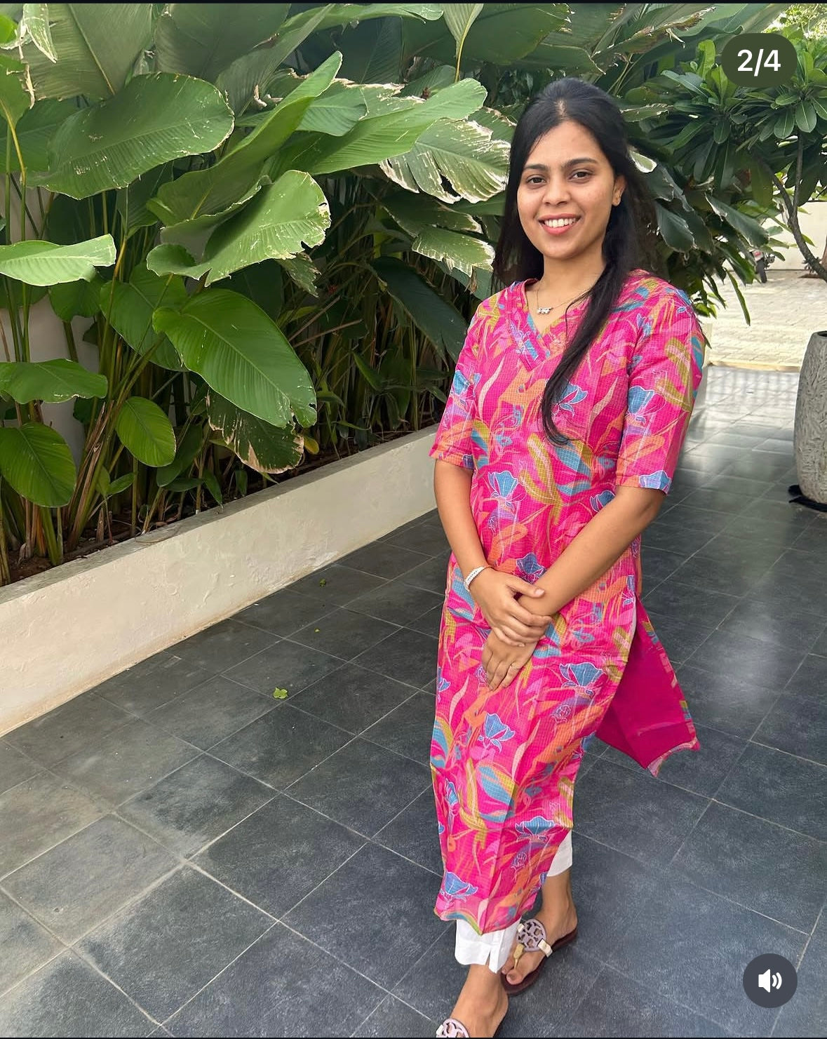 Pink Kota Kurti
