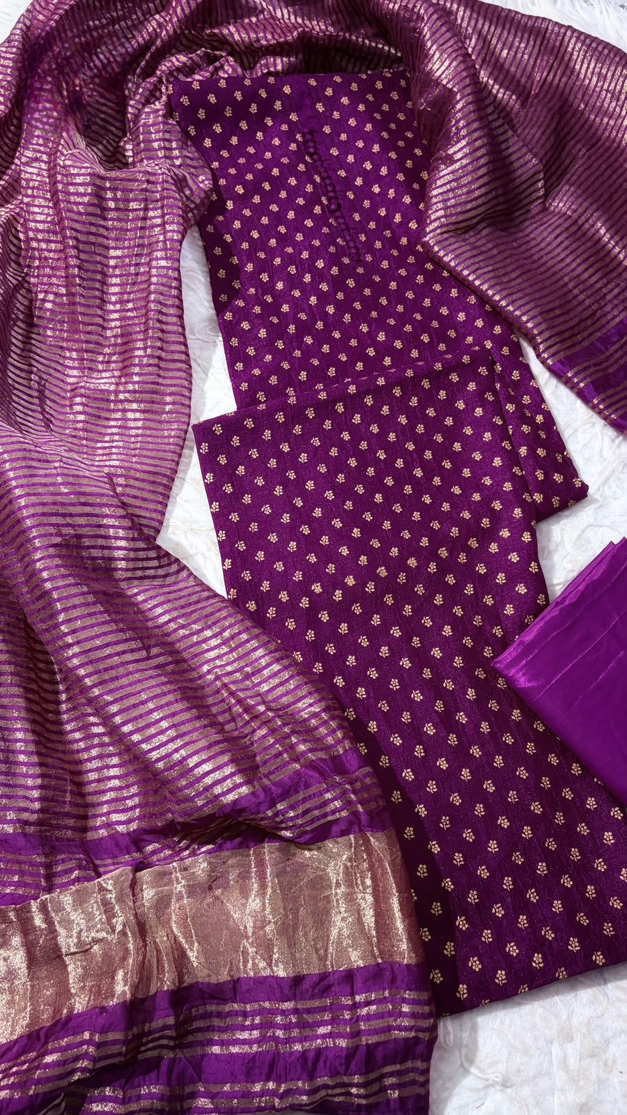 VICHITRA Silk Salwar Material