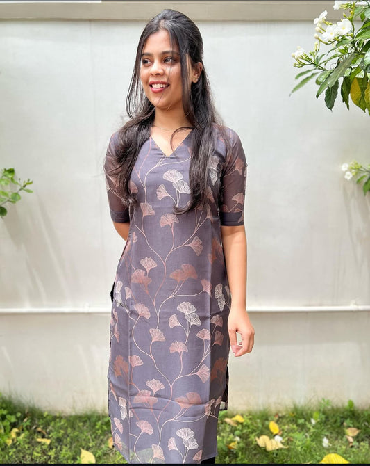Soft Organza Kurti