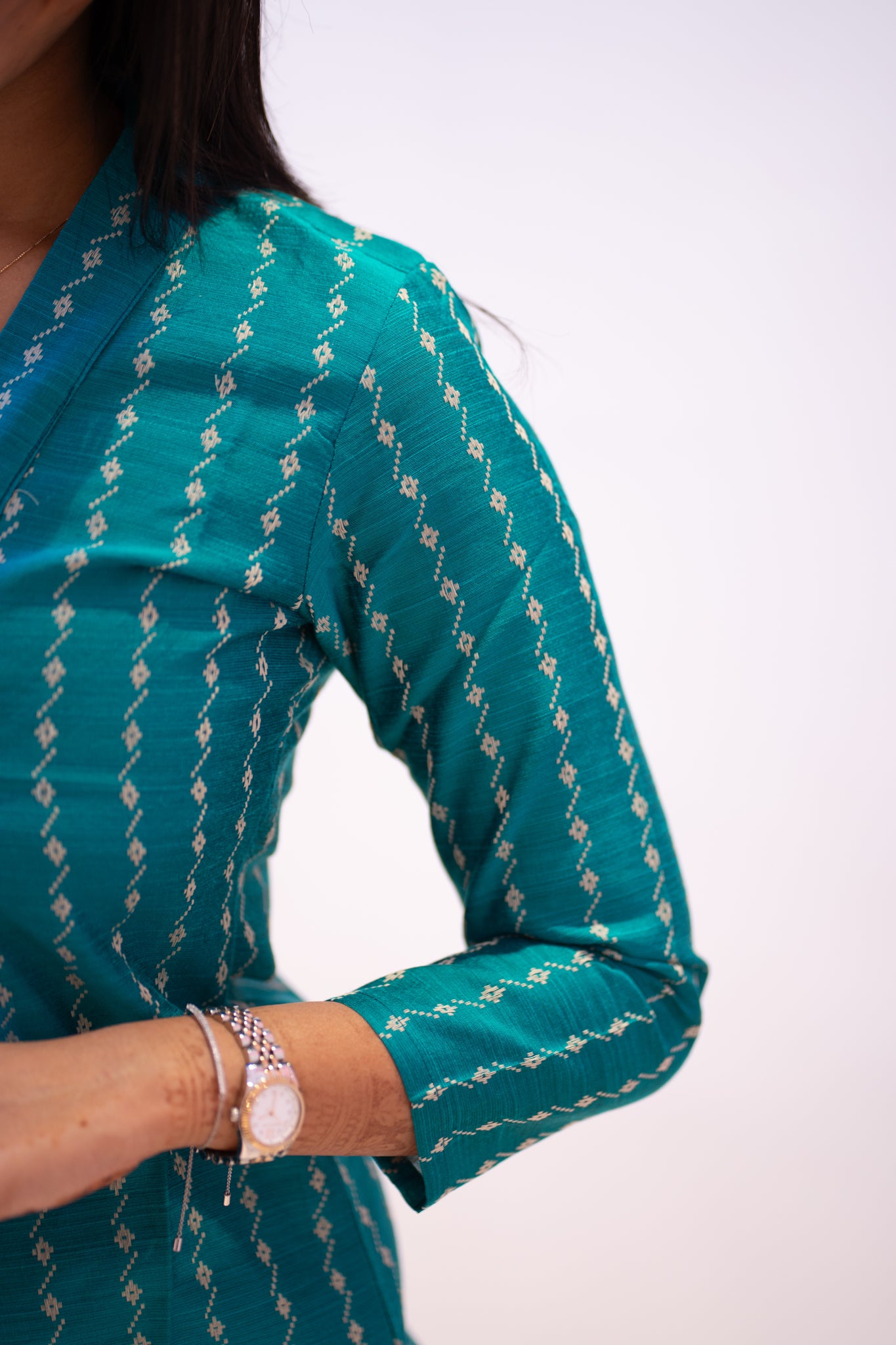 AA136 Teal Blue Co-Ord Set