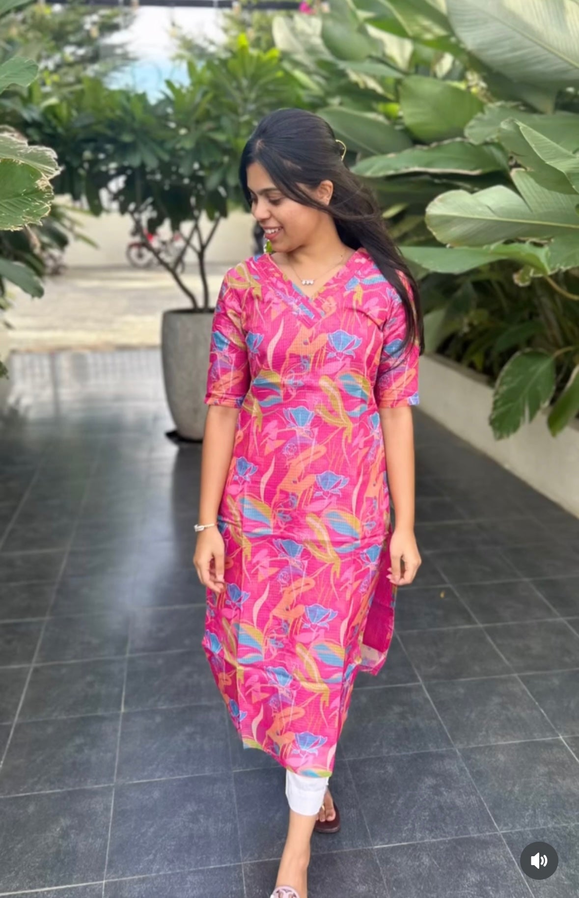 Pink Kota Kurti