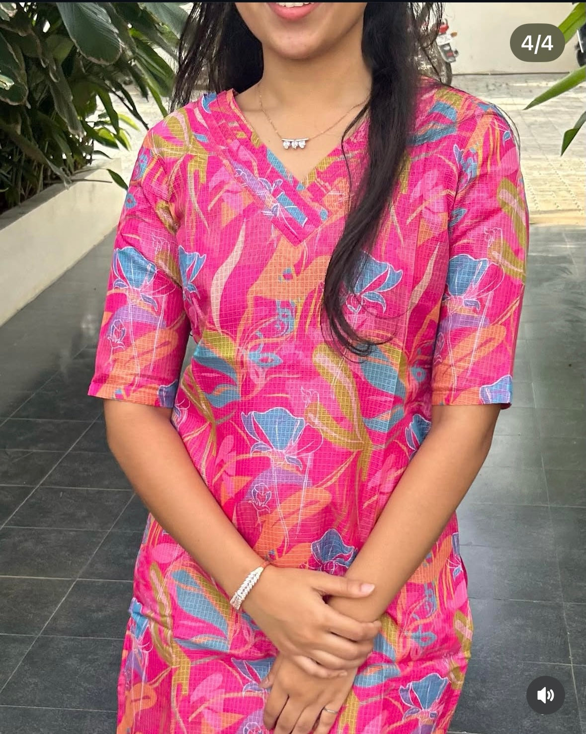 Pink Kota Kurti