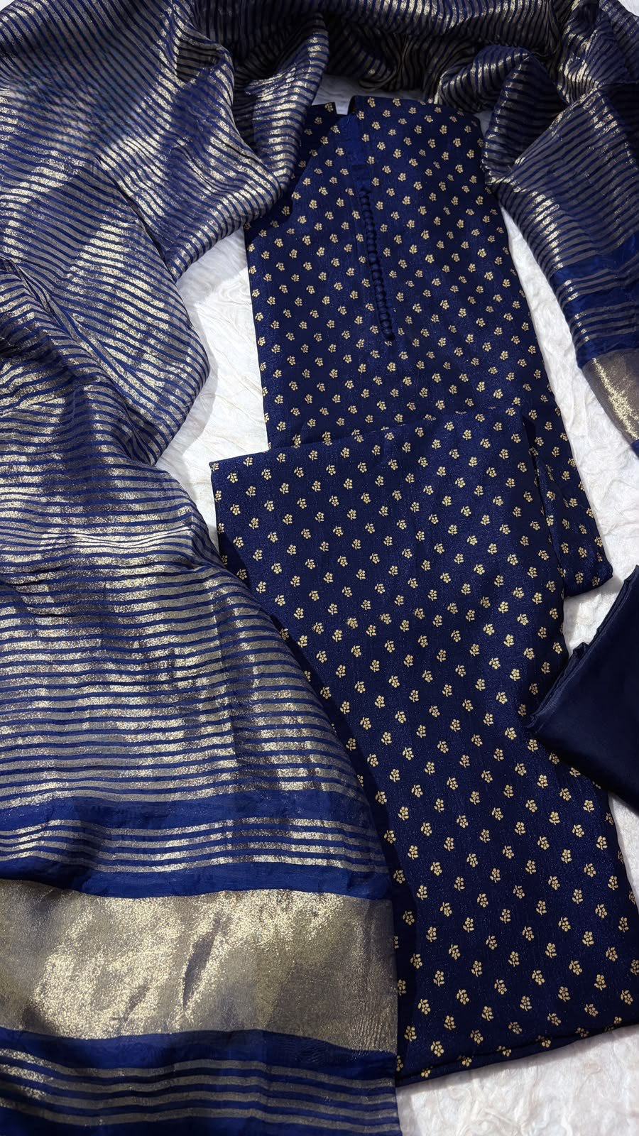 VICHITRA Silk Salwar Material