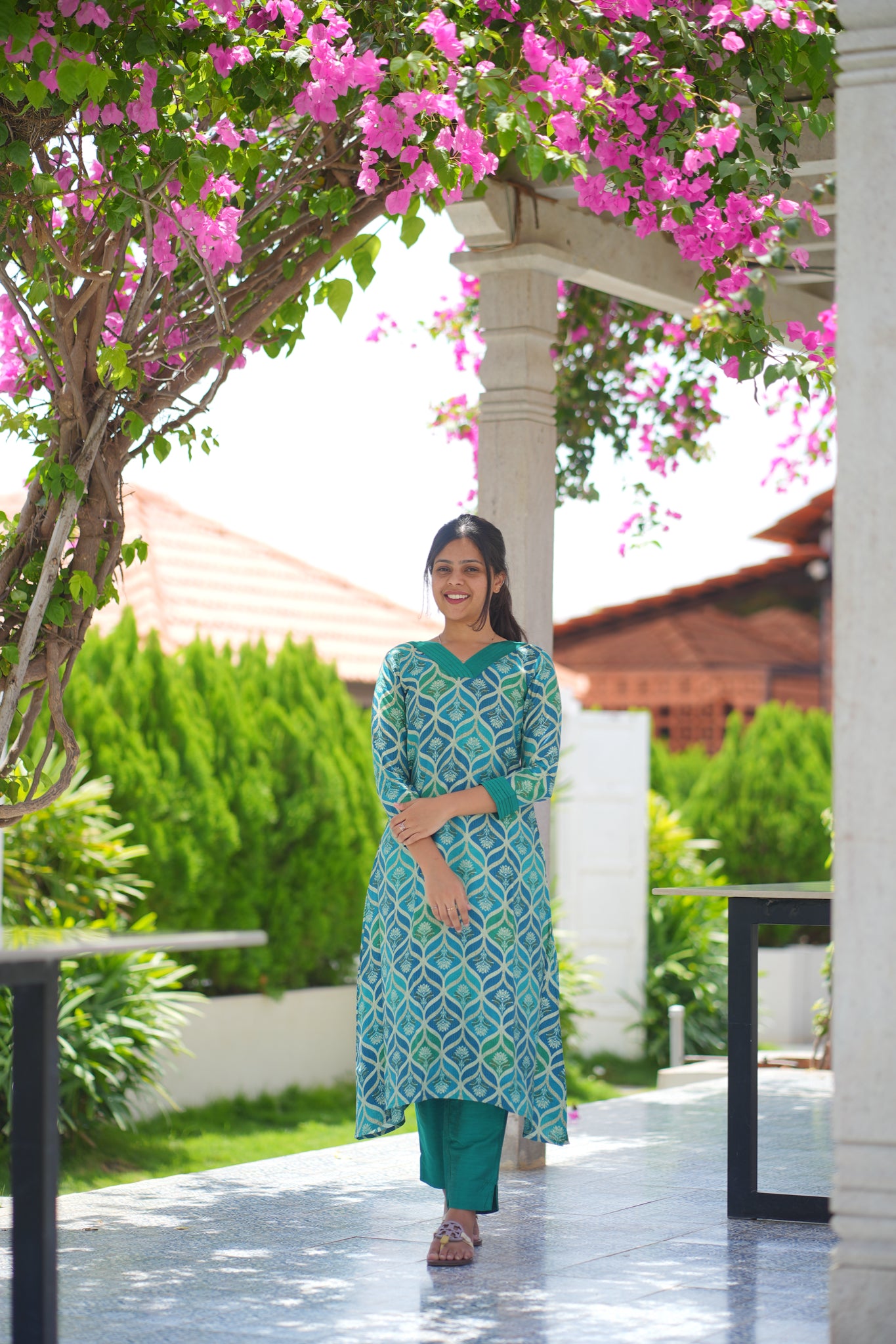 AA108 Blue on Blue Co-Ord Set