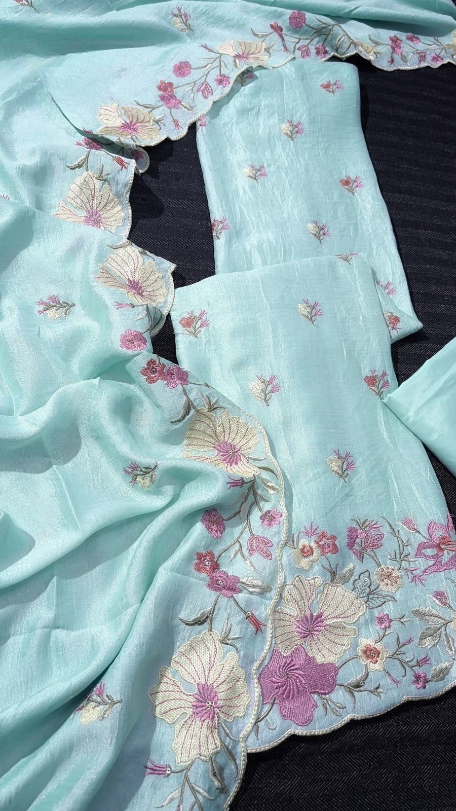 Vichitra Silk Salwar material