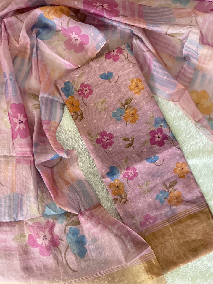 Designer Soft Silk Salwar Materials