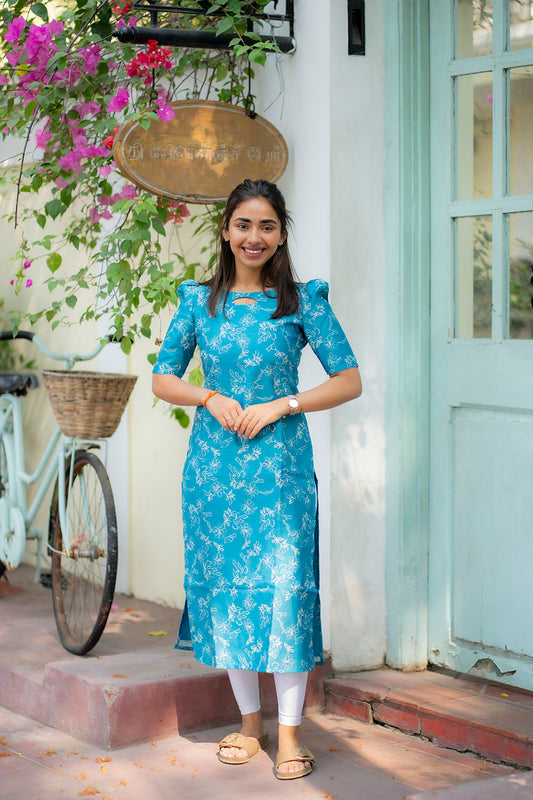 AA212 Gucci Silk Kurti