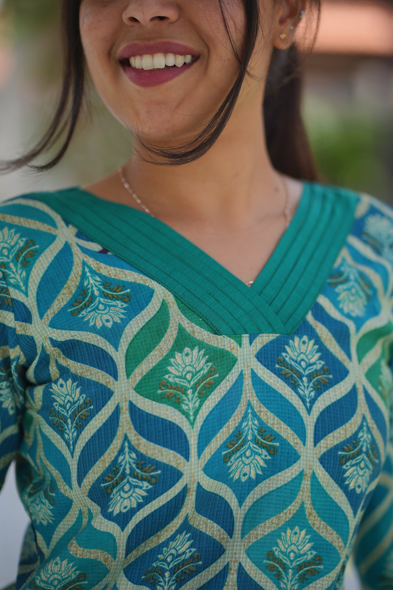 AA108 Blue on Blue Co-Ord Set