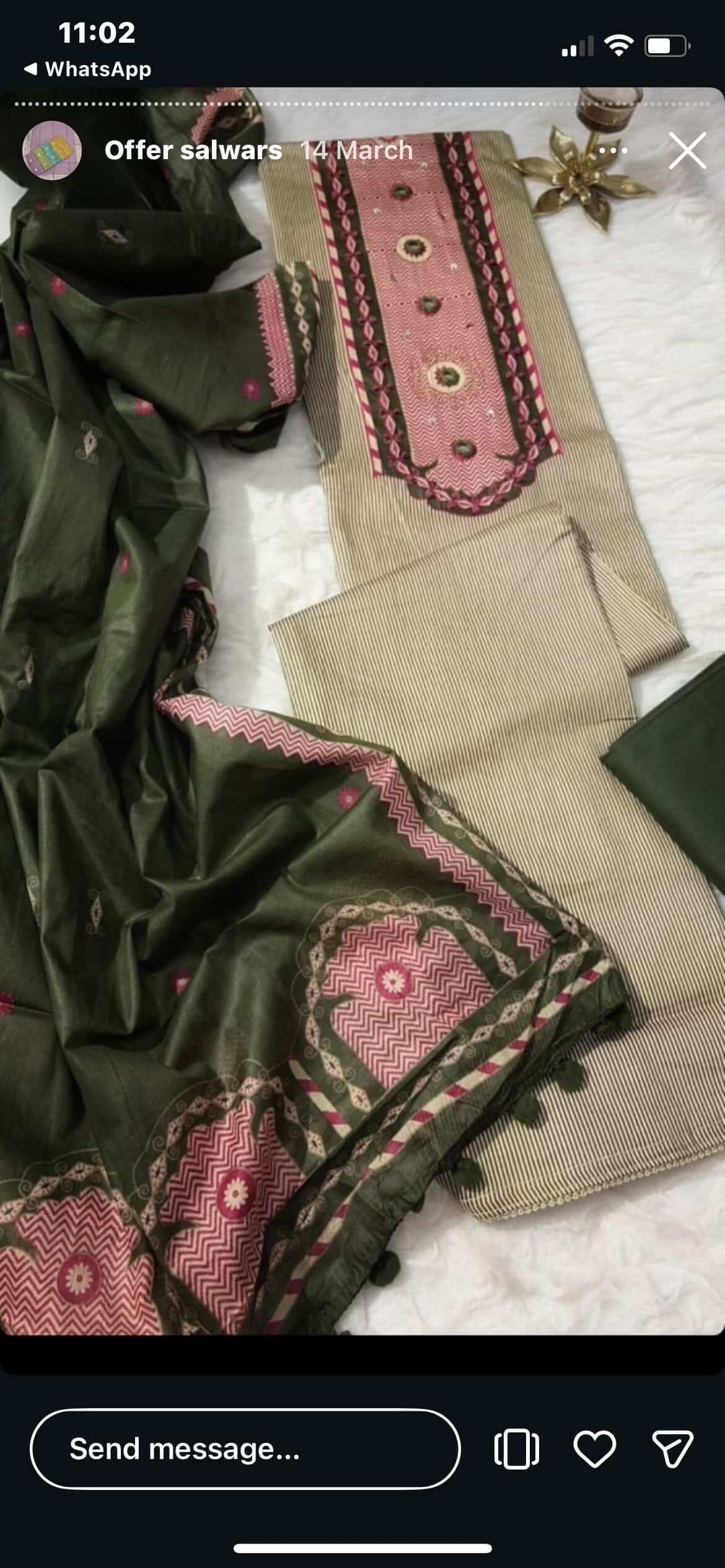 Cotton Salwar Material