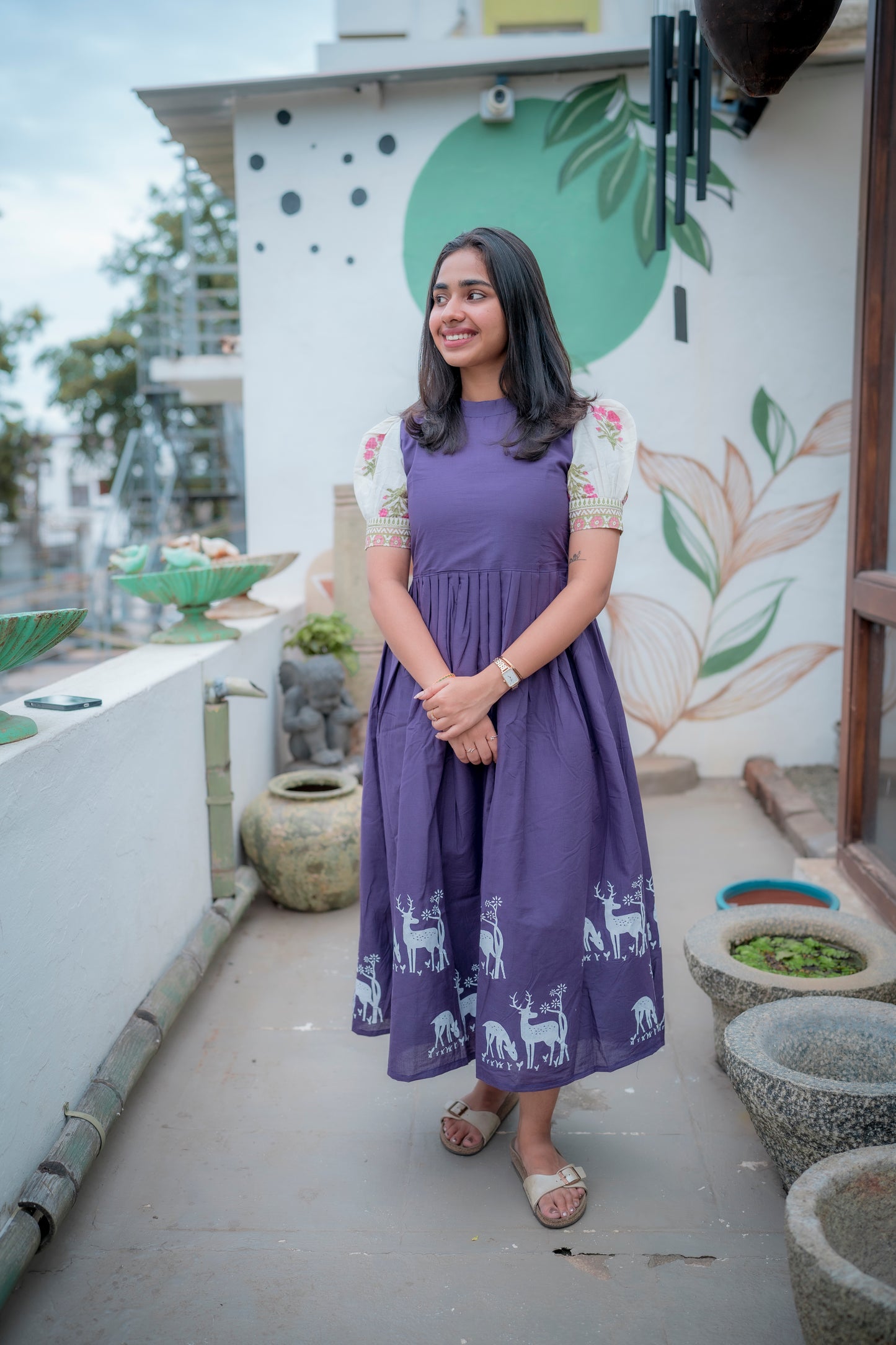 AA070 Iris Maxi Trendy Wear😍
