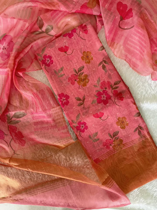 Designer Soft Silk Salwar Materials