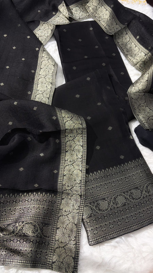 Black Banarasi Salwar