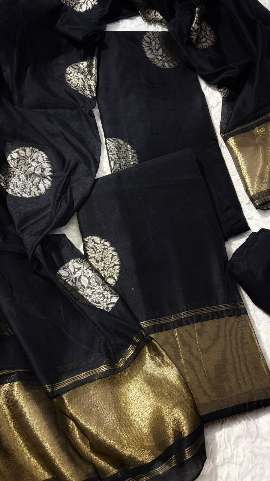 Silk cotton Salwar Material