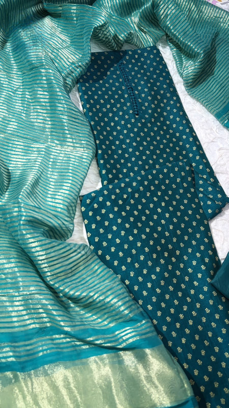 VICHITRA Silk Salwar Material